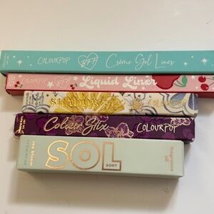 ColourPop Bundle New never been used